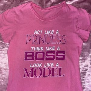 Pink T-Shirt Girly